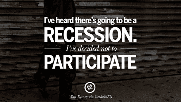Citat o recesiji
